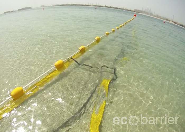 Ecobarrier Jellyfish Nets: Detachable Float Net
