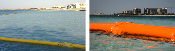 Ecobarrier Oil Booms: Solid Flotation Booms