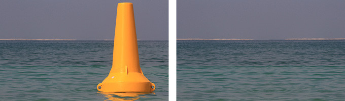 Ecobarrier Navigation Buoys: Navigation Buoy ENB-750