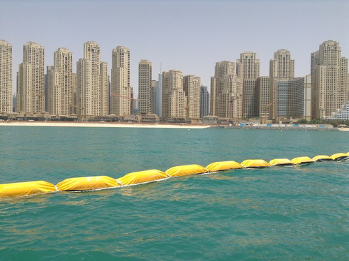 Ecobarrier Silt Curtain, Type III, for nearshore use