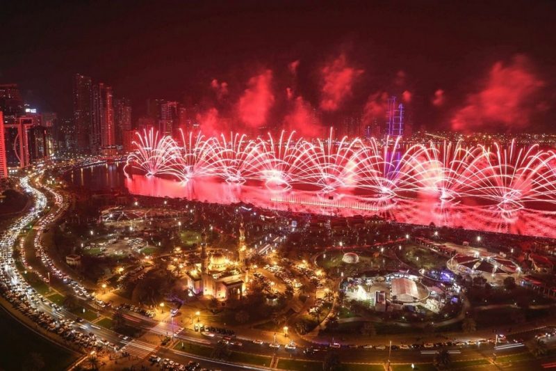 Events, NYE Fireworks 2016, #16348, FED, Sharjah, The National
