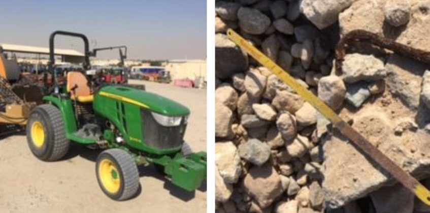 Beach cleaning demo at Arabian Ranches