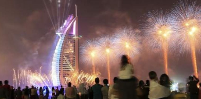 New Year’s Eve Dubai fireworks 2014