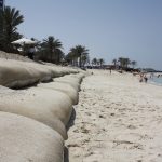 Geosynthetics as alternative solution for coastal protection