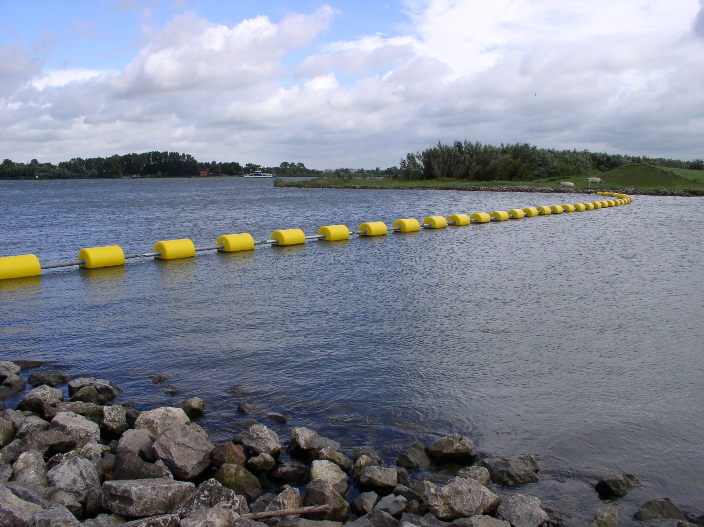 Bolina booms are the preferred choice for Staatsbosbeheer