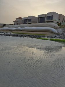 [CASE STUDY] Coastal protection on Saadiyat Island using geosynthetics