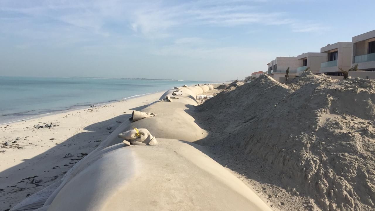 How geosynthetics can help improve coastal protection