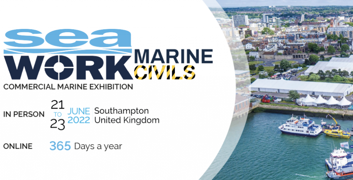 Ecocoast to participate at Seawork | Marine Civils in Southampton, UK