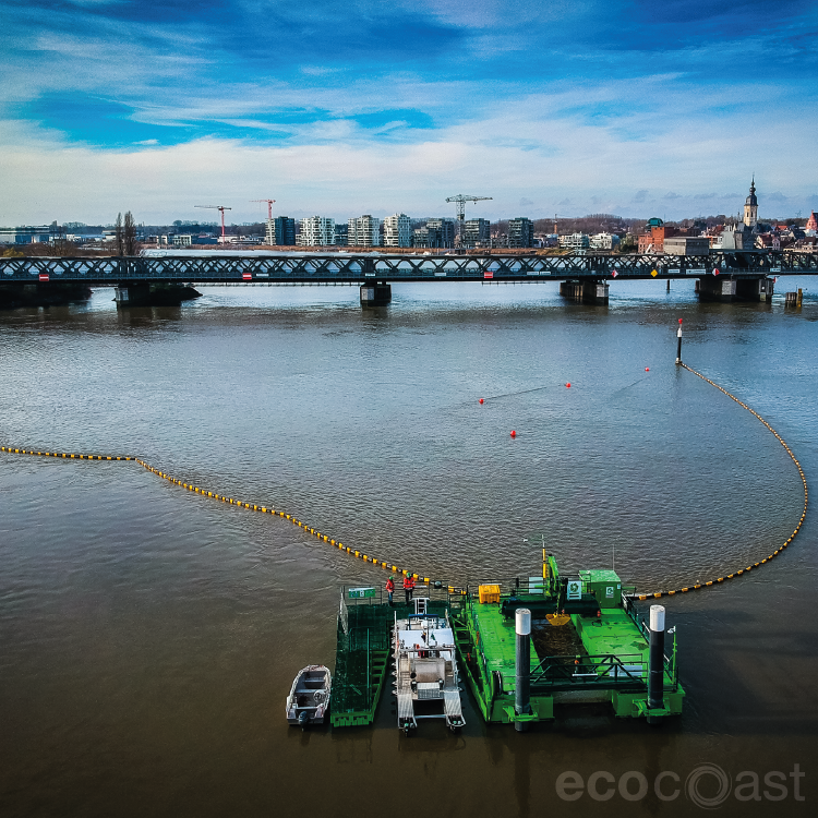 bolina permanent debris booms belgium