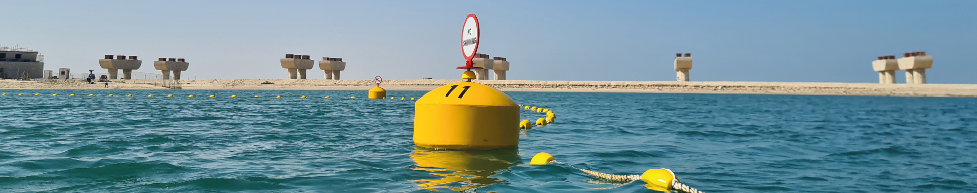 ecobarrier floating buoys