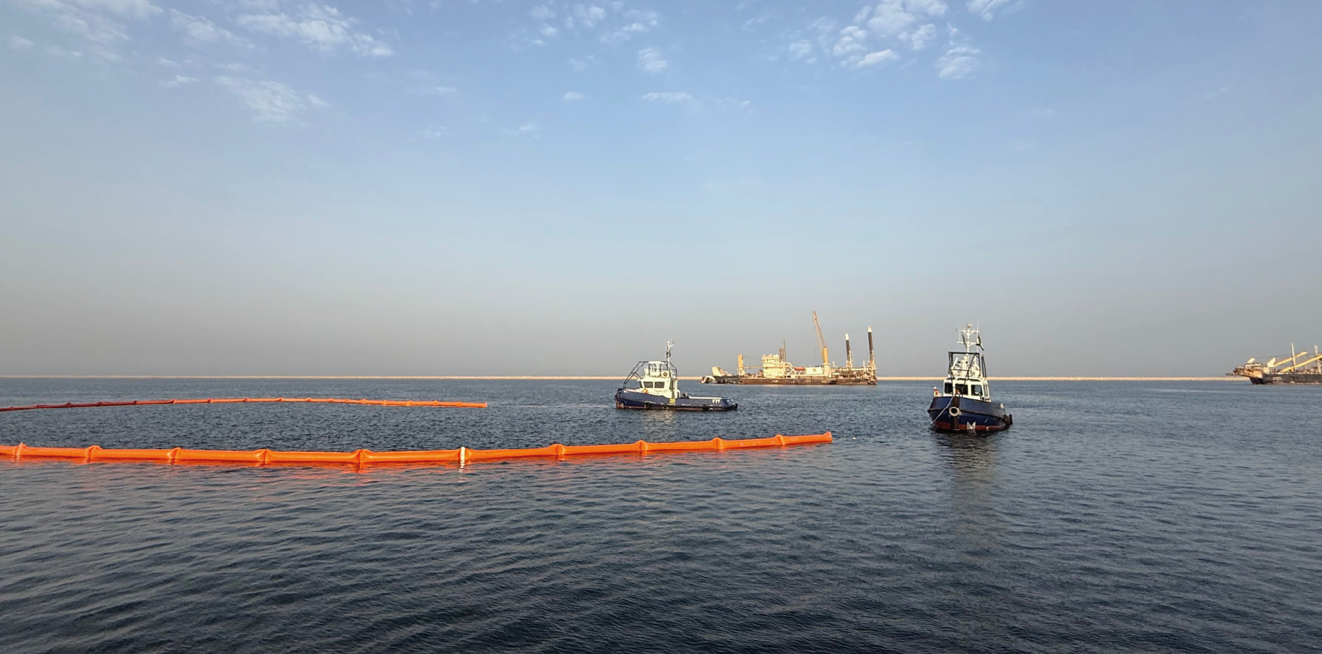 End-to-end solutions for oil spill control