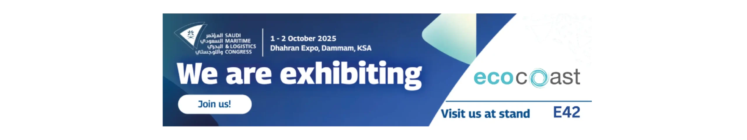 Ecocoast returns to Saudi Maritime Congress