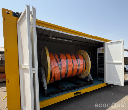 Ecocoast oil spill response container